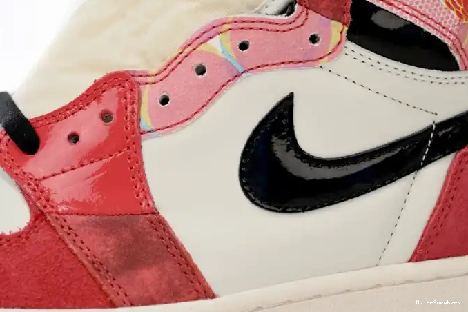 MaikeSneakers OG DV1748-601 the Jordan High Spider-Man Across 1 Spider-Verse 0608